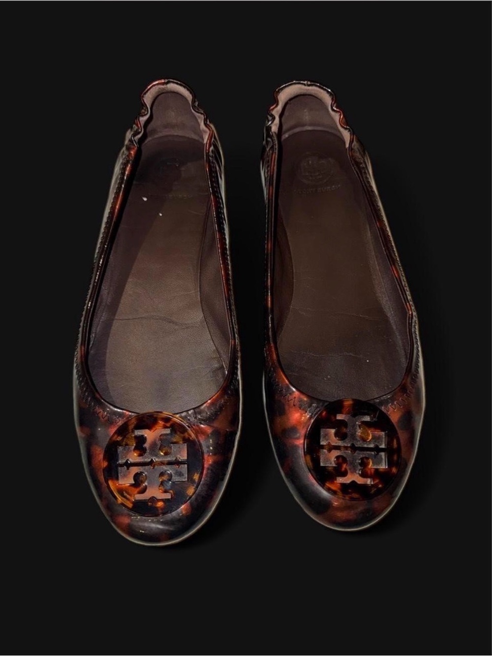 Tory Burch Minnie travel ballet flats Size 8.5